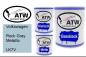 Preview: Volkswagen, Rock Gray Metallic, LK7V: 1L Lackdose + 1L Klarlack + 500ml Härter - Set, von ATW Autoteile West.